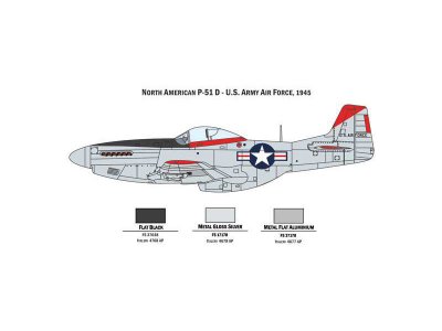 Italeri 35102 P-47 a P-51