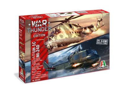 Italeri 35103 UH-1C a Mi-24D