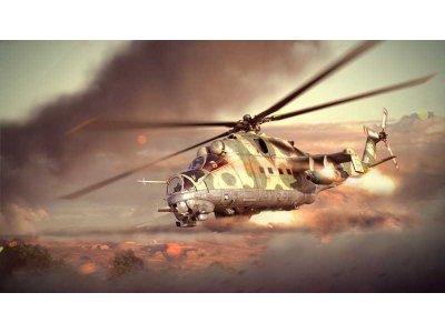 Italeri 35103 UH-1C a Mi-24D