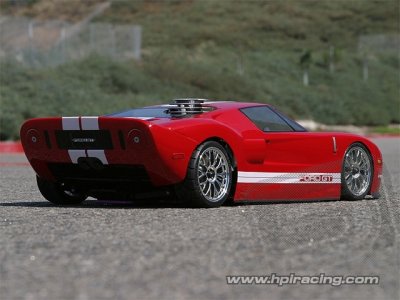 Karoserie čirá Ford GT (200mm/rozvor 255 mm)