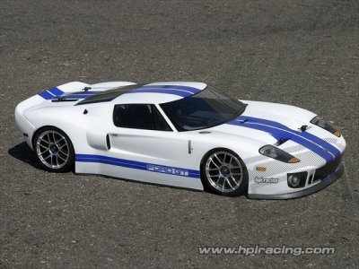 Karoserie čirá Ford GT (200mm/rozvor 255 mm)