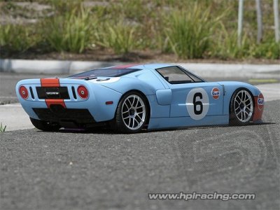 Karoserie čirá Ford GT (200mm/rozvor 255 mm)