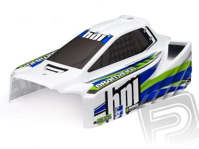 Lakovaná karoserie EB10 BUGGY Bílá