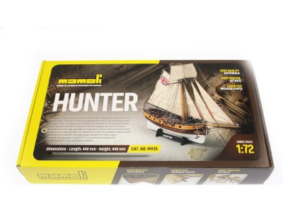 MAMOLI Hunter kutr 1:72 kit