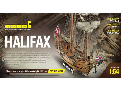 MAMOLI Halifax 1768 1:54 kit