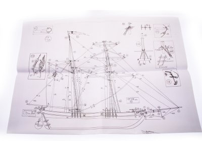 MAMOLI Black Prince 1774 1:57 kit