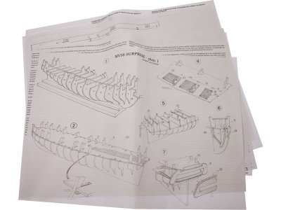 MAMOLI H.M.S. Surprise 1796 1:75 kit