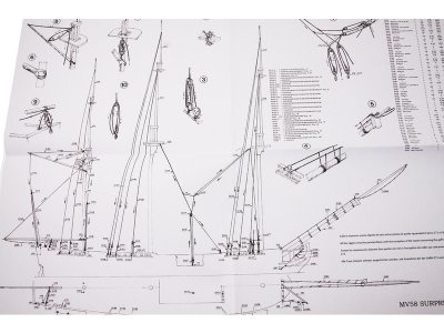 MAMOLI H.M.S. Surprise 1796 1:75 kit
