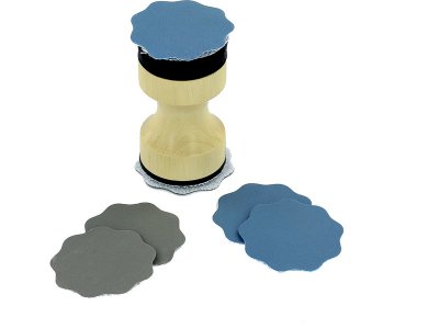 Modelcraft mini brousítko 32mm, 6x brusný papír