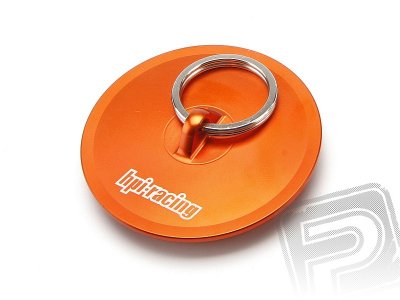 Alu víčko pro vzduchový filtr (oranžový)