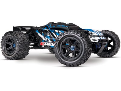 Traxxas E-Revo 1:8 VXL RTR modré