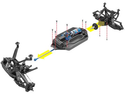 Traxxas Stampede 1:10 4WD TQ Kit