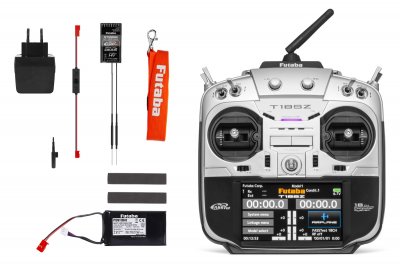 Futaba 18SZ, přijímač R7008SB (mode 1)