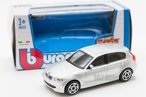 BMW serie 1 silver 1:43