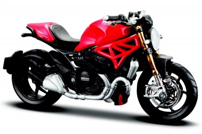 Ducati Monster 1200S 1:18 červ