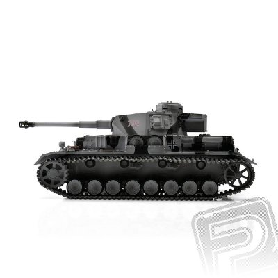 TORRO tank PRO 1/16 RC PzKpfw IV provedení G zimní kamufláž - infra R