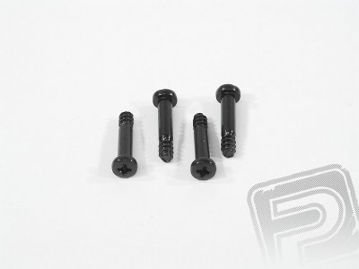 Samořezný šroub s tělem 4x20mm (4 ks)