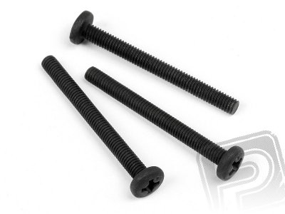 Šroub s čočkovou hlavou M3x30mm