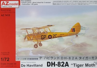 AZ model DH-82A RAF 1:72