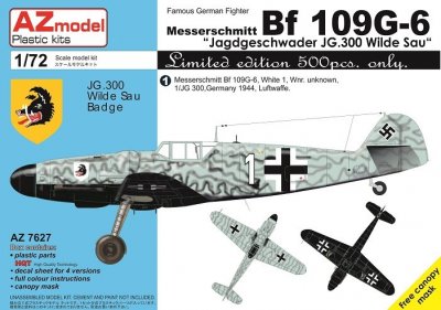AZ model Bf-109G-6 JG.300