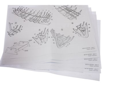 MAMOLI Il Leudo 1:32 kit