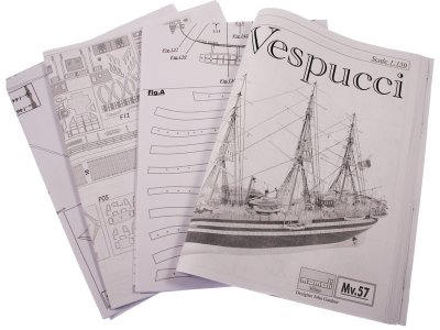 MAMOLI Amerigo Vespucci 1931 1:150 kit