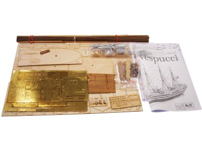 MAMOLI Amerigo Vespucci 1931 1:150 kit