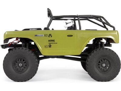 Axial SCX24 Deadbolt 1:24 4WD RTR červený
