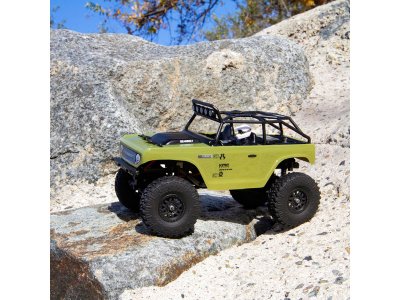 Axial SCX24 Deadbolt 1:24 4WD RTR červený