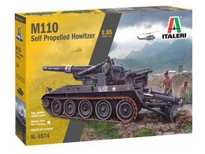 Italeri 6574 Tank M110 1:35