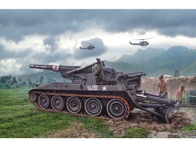 Italeri 6574 Tank M110 1:35