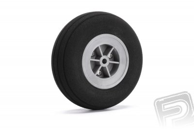 Mechová kolečka Deluxe 43mm s drážkami, 2ks.