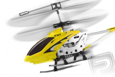 S107G - 3-kanálový mikrovrtulník (žlutý)