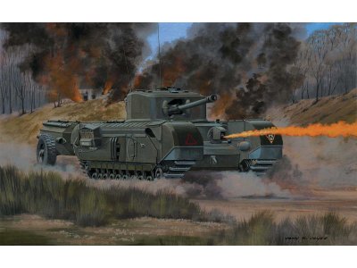 Airfix 02321 Churchill Crocodi