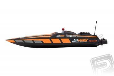 2306 JetPower A oranžový rychlostní člun RTR