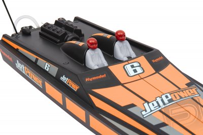 2306 JetPower A oranžový rychlostní člun RTR