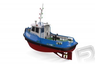 Fiede přístavní remorkér 1:50 kit