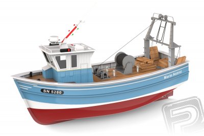 Marie Astrid rybářský člun 1:50 kit