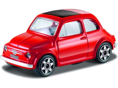 Bburago 1:43 Fiat 500 1965 red