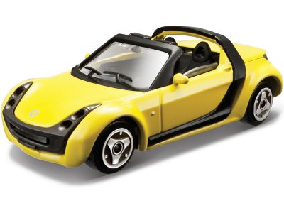Bburago Smart Roadster 1:43 žlutá