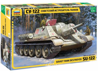 Zvezda 3691 SU-122 1:35