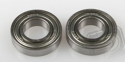 Kuličkové ložisko, 12x24x6mm, 2ks.