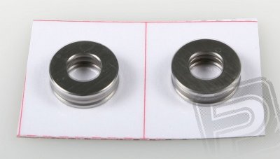 Axialní ložisko, 8x16x5mm, 2ks.