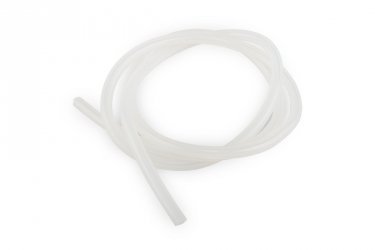 SILIKONOVÁ palivová hadička barvy NATURAL/BÍLA, 1m