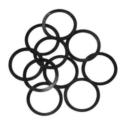 Podložky pro vymezení vůle pohon. hřídele Shims 8x10x0.1mm, 10 ks.