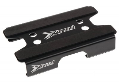 Car-stojánek alu černý s mech. protiskluz. proužky pro 1/10 TC podvozky