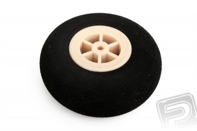Mechové kolečko lehké, tvrdé, 63mm, 1 ks.