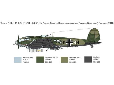Italeri 1436 Heinkel He111H
