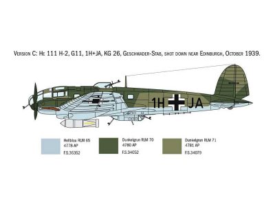 Italeri 1436 Heinkel He111H