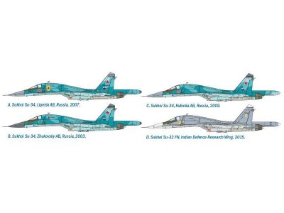 Italeri 1379 Sukhoi SU-34